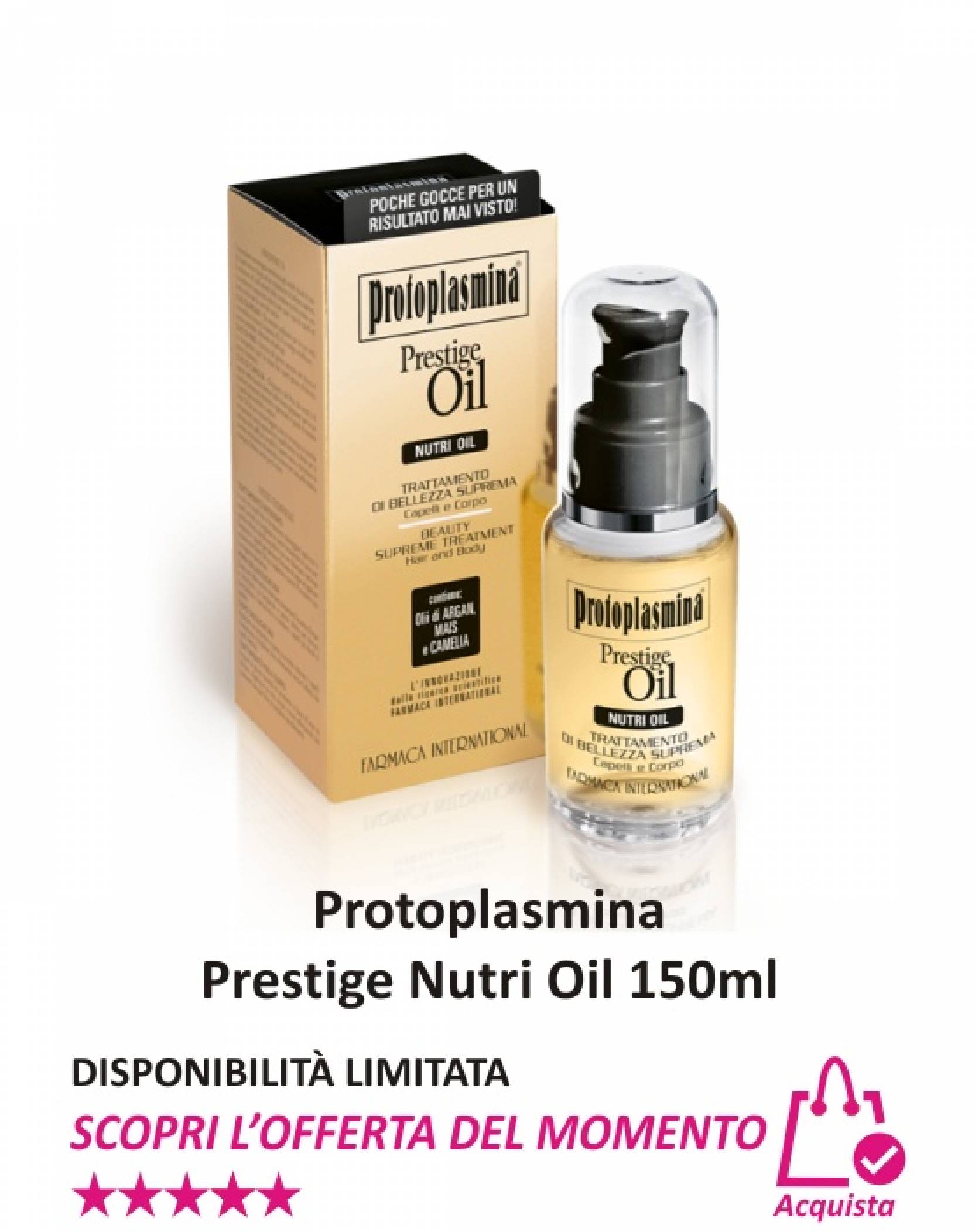 Protoplasmina Prestige Nutri Oil 150 ml