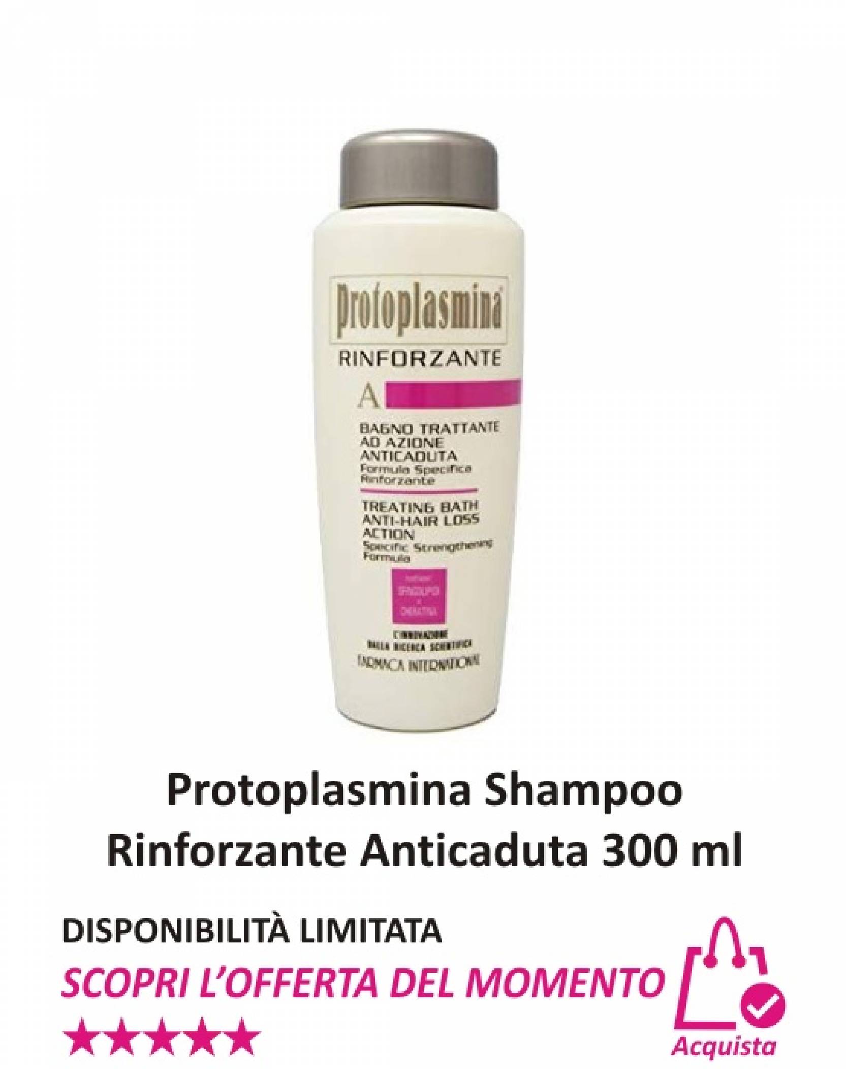 Protoplasmina Shampoo Rinforzante Anticaduta 300 ml